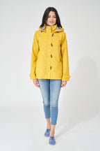 Yellow Valencia Waterproof Lined Jacket