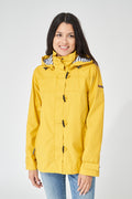 Yellow Valencia Waterproof Lined Jacket