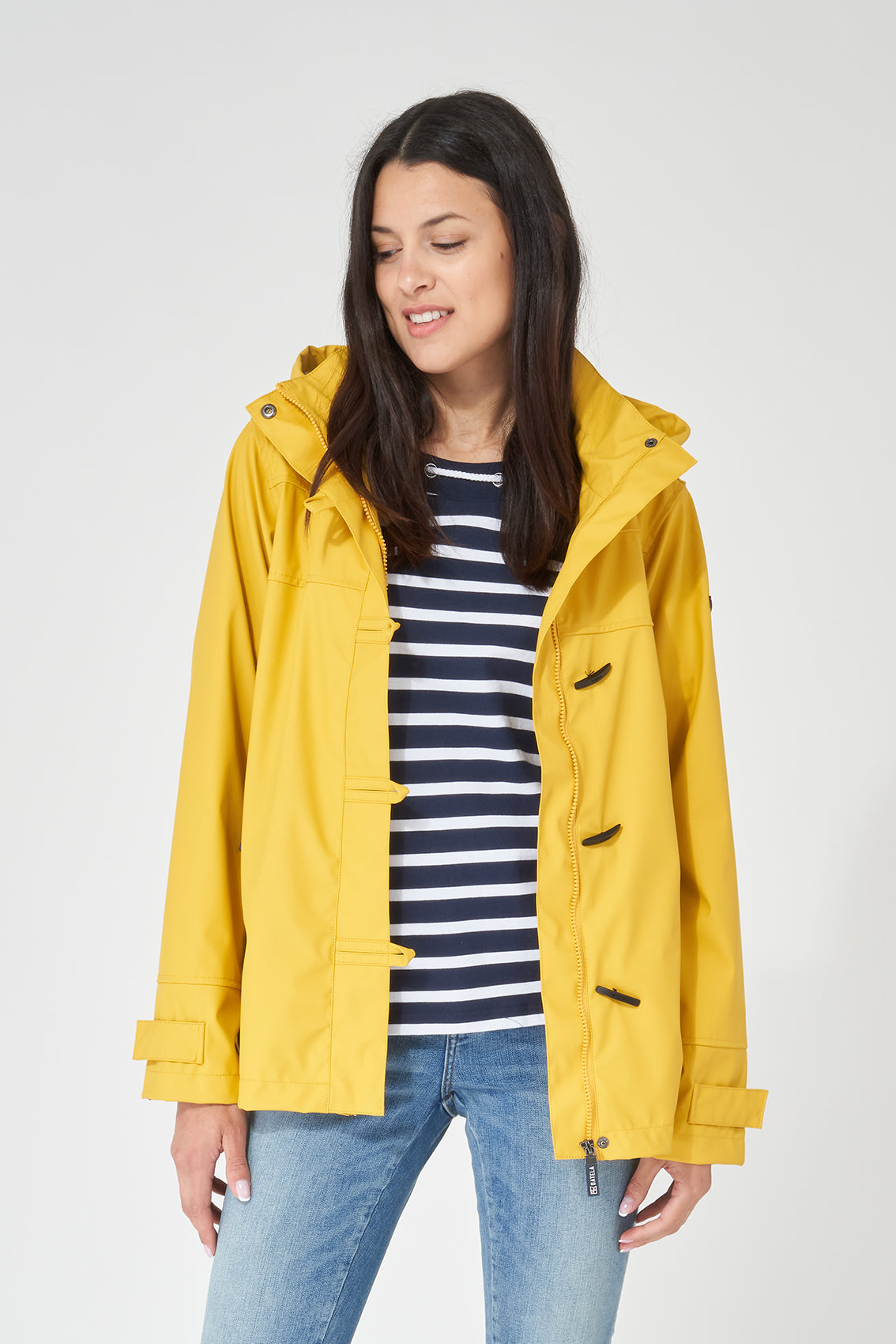 Yellow Valencia Waterproof Lined Jacket