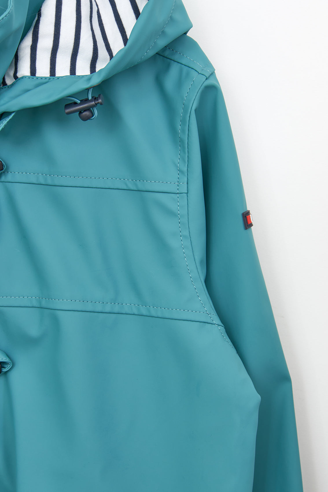 Teal Valencia Waterproof Lined Jacket