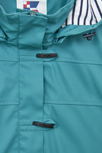 Teal Valencia Waterproof Lined Jacket