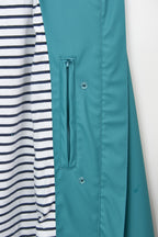 Teal Valencia Waterproof Lined Jacket