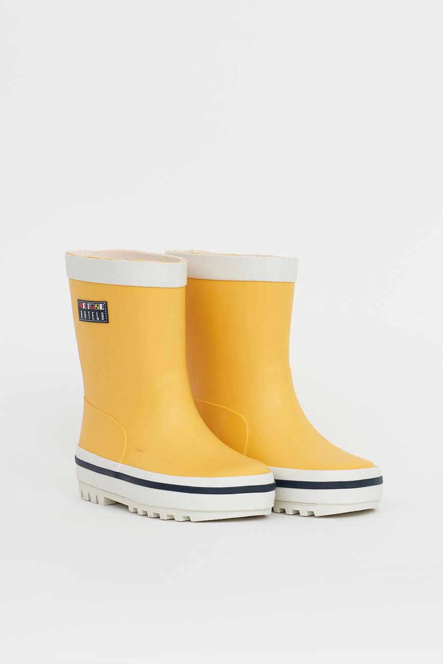 Yellow Charco Wellington Waterproof Boots
