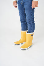 Yellow Charco Wellington Waterproof Boots