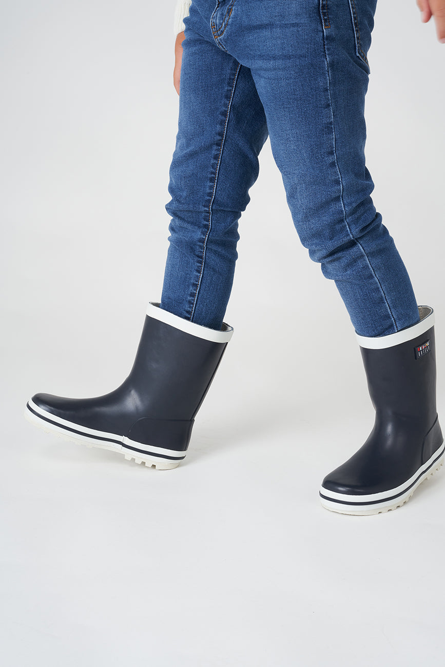 Navy Charco Wellington Waterproof Boots