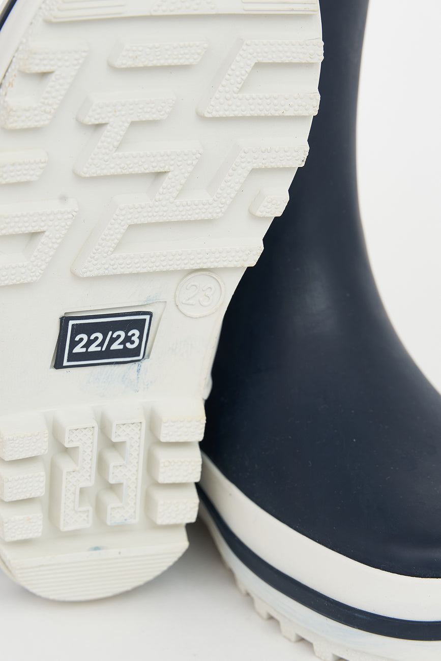 Navy Charco Wellington Waterproof Boots