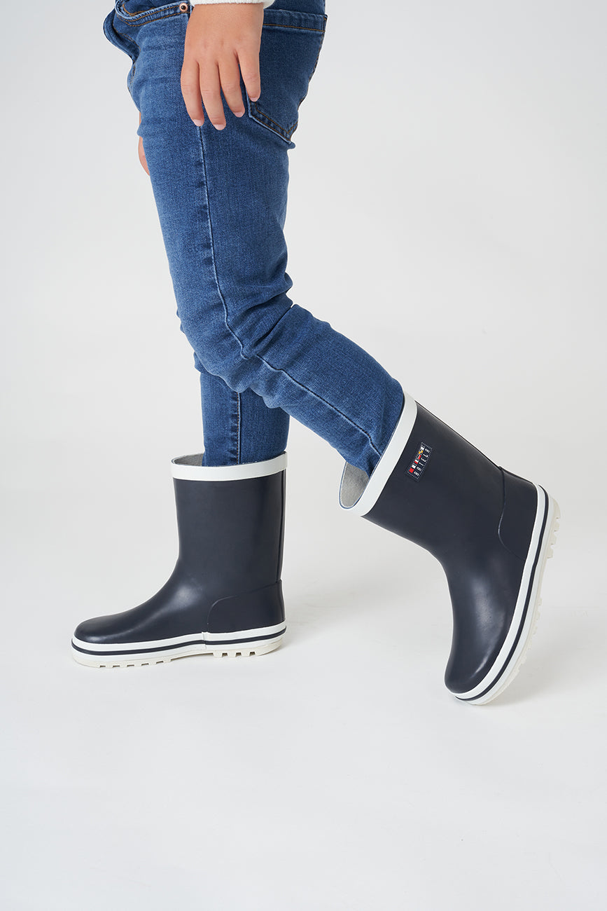 Navy Charco Wellington Waterproof Boots