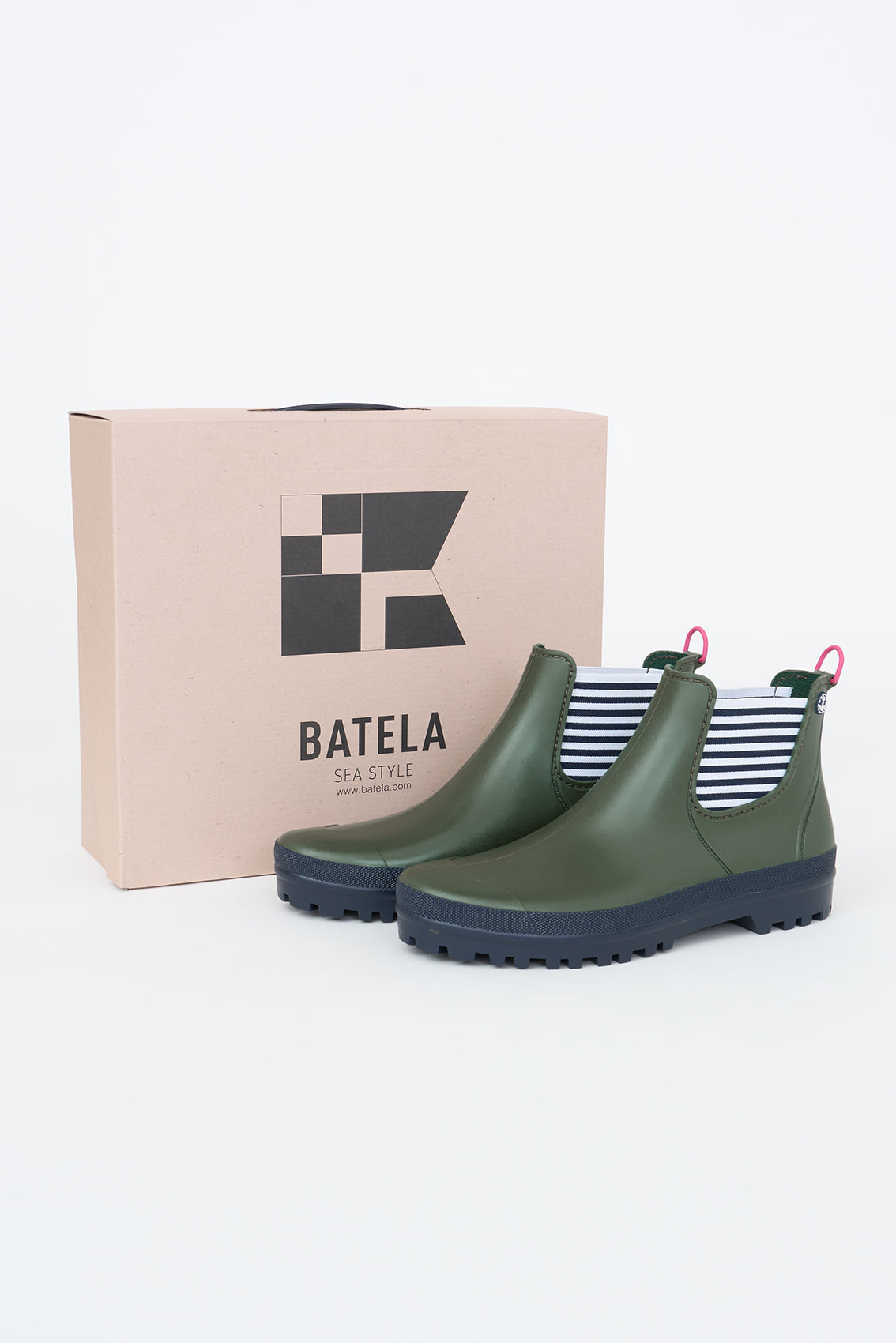 Khaki Menorca Waterproof Boots