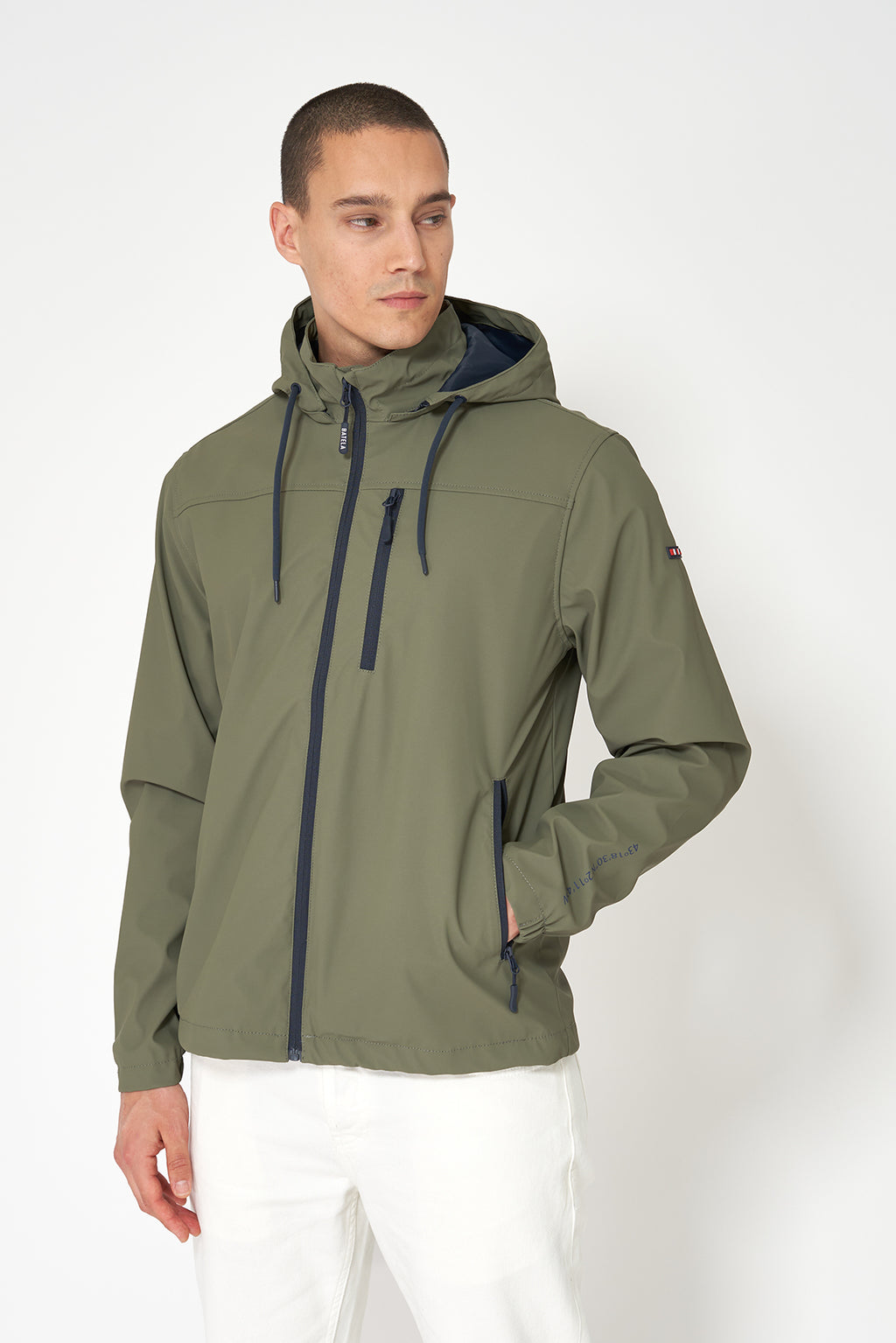 Dusty Olive Getaria Waterproof Jacket