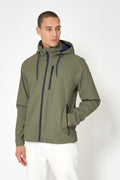 Dusty Olive Getaria Waterproof Jacket