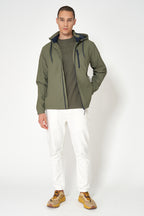 Dusty Olive Getaria Waterproof Jacket