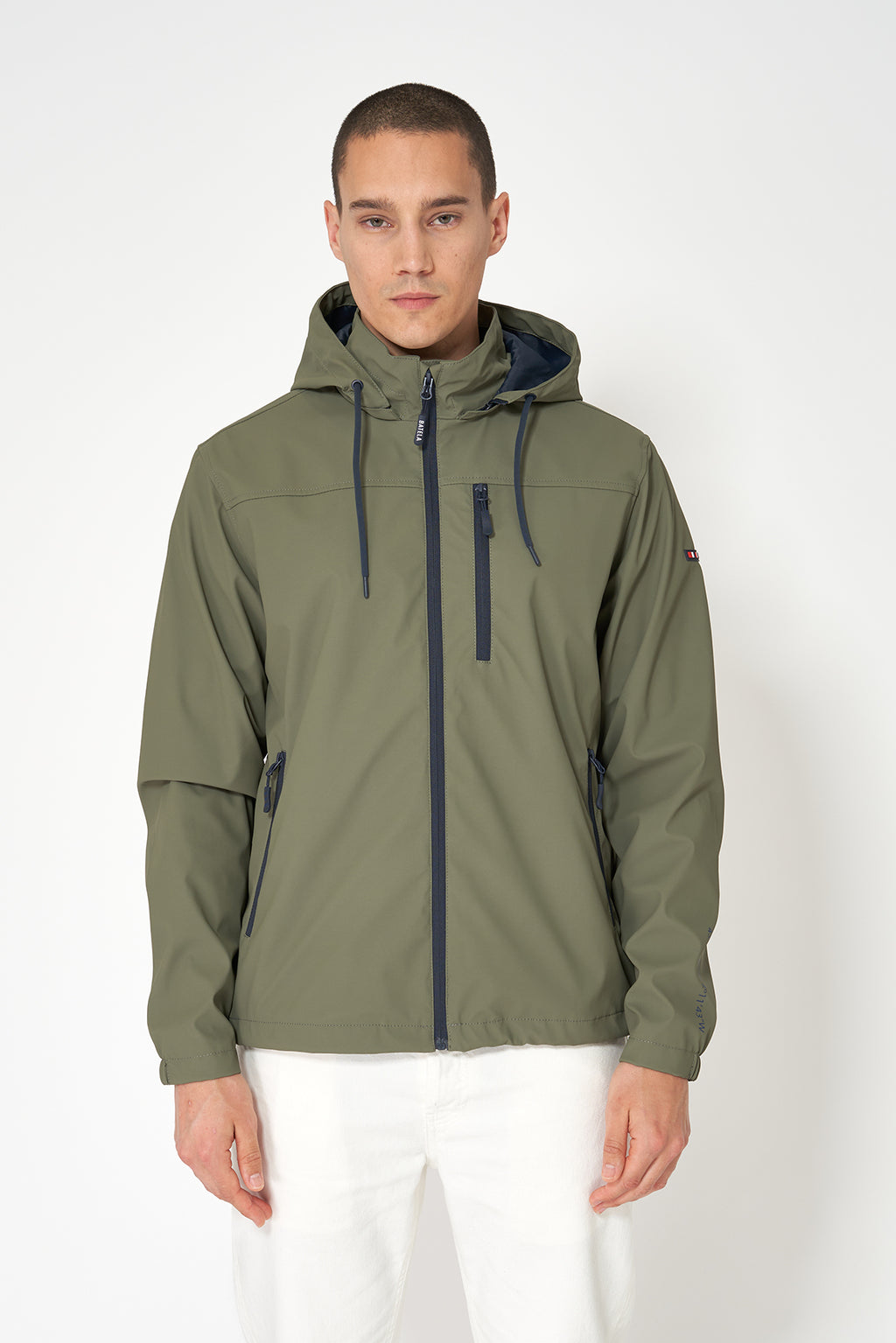 Dusty Olive Getaria Waterproof Jacket