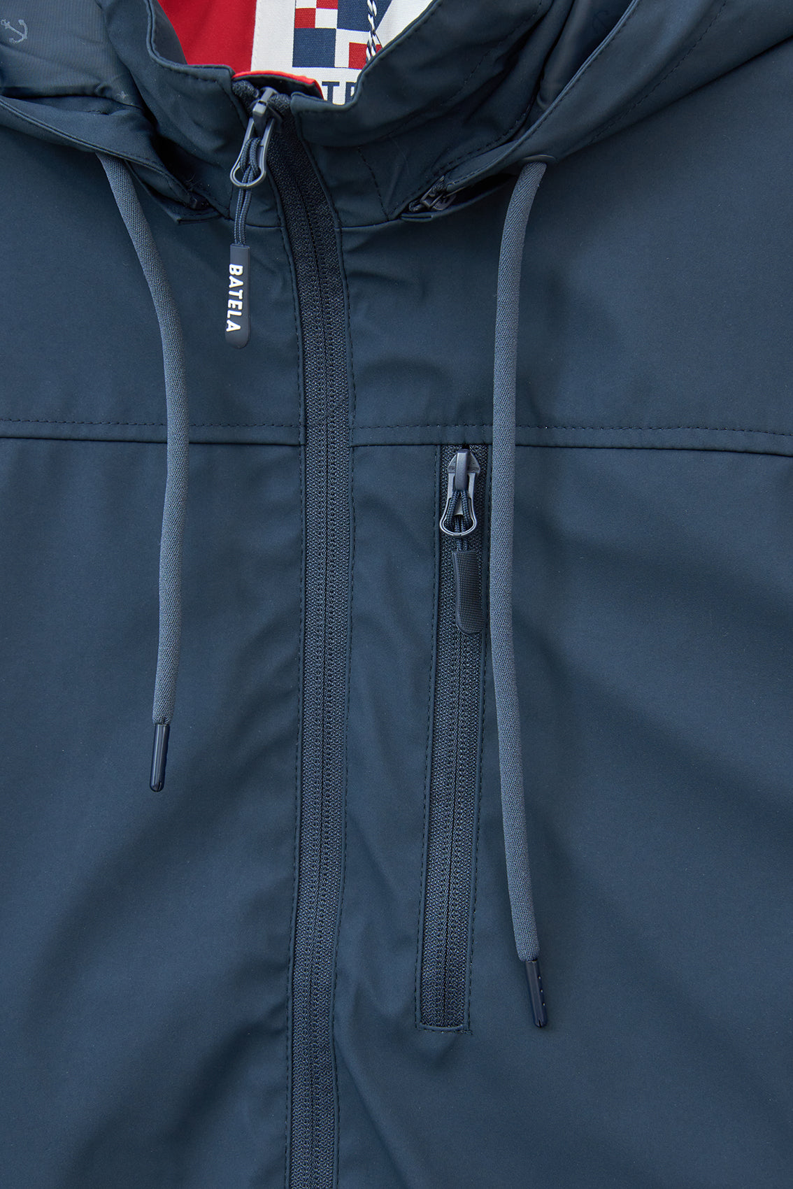 Navy Getaria Waterproof Jacket