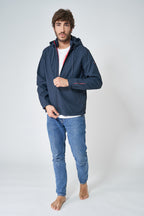 Navy Getaria Waterproof Jacket