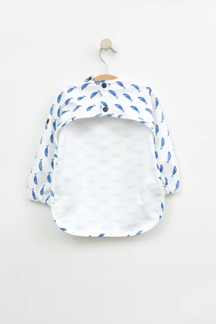 Printed Concha Baby Bib