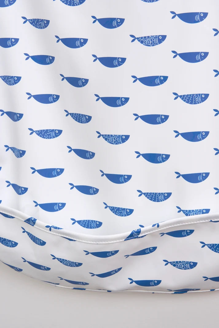 Printed Concha Baby Bib