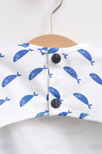 Printed Concha Baby Bib