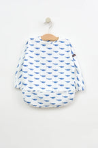 Printed Concha Baby Bib