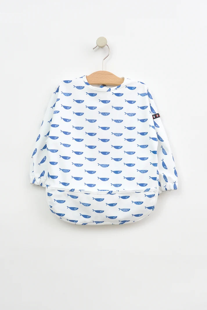 Printed Concha Baby Bib