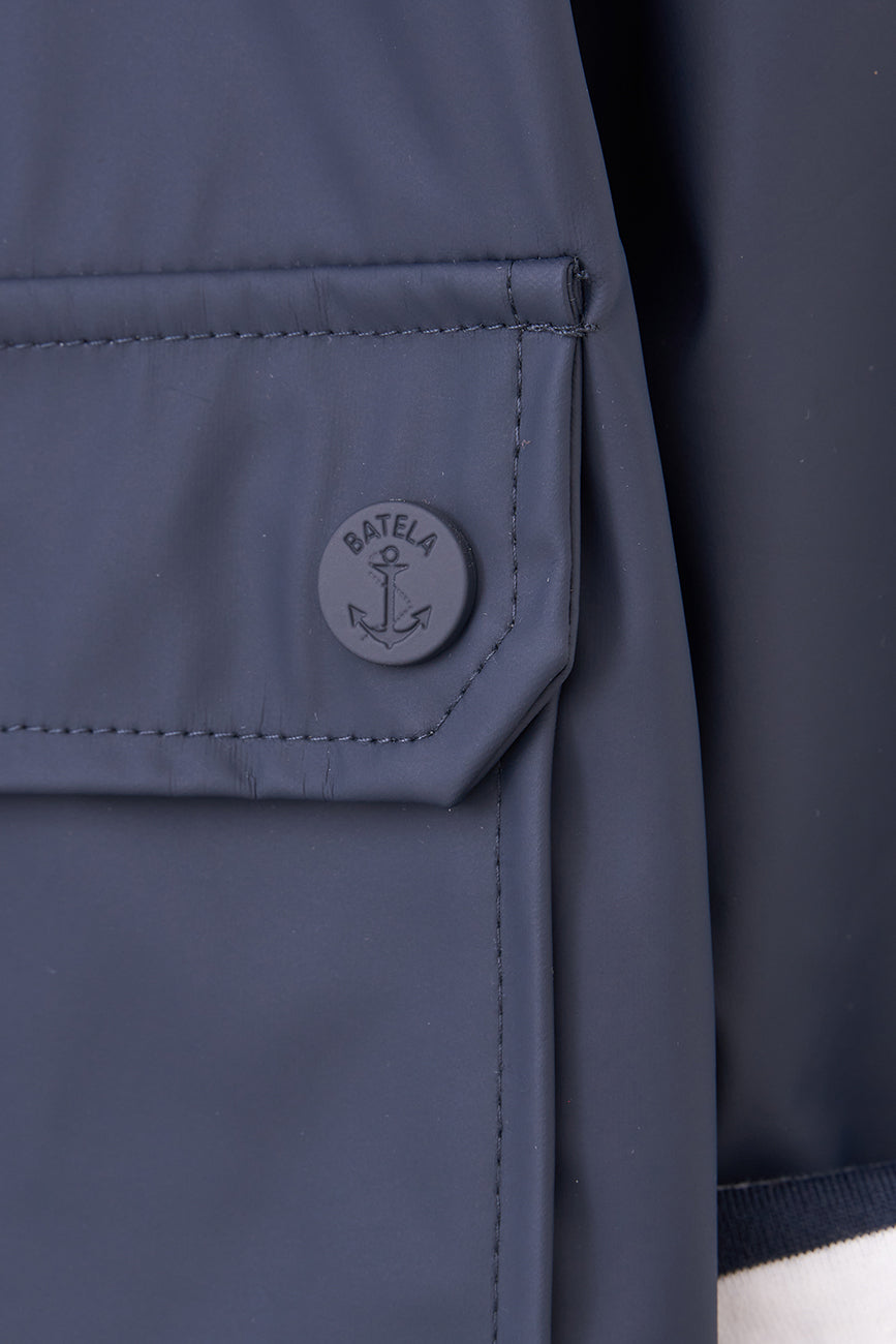 Navy Marinero Waterproof Lined Jacket