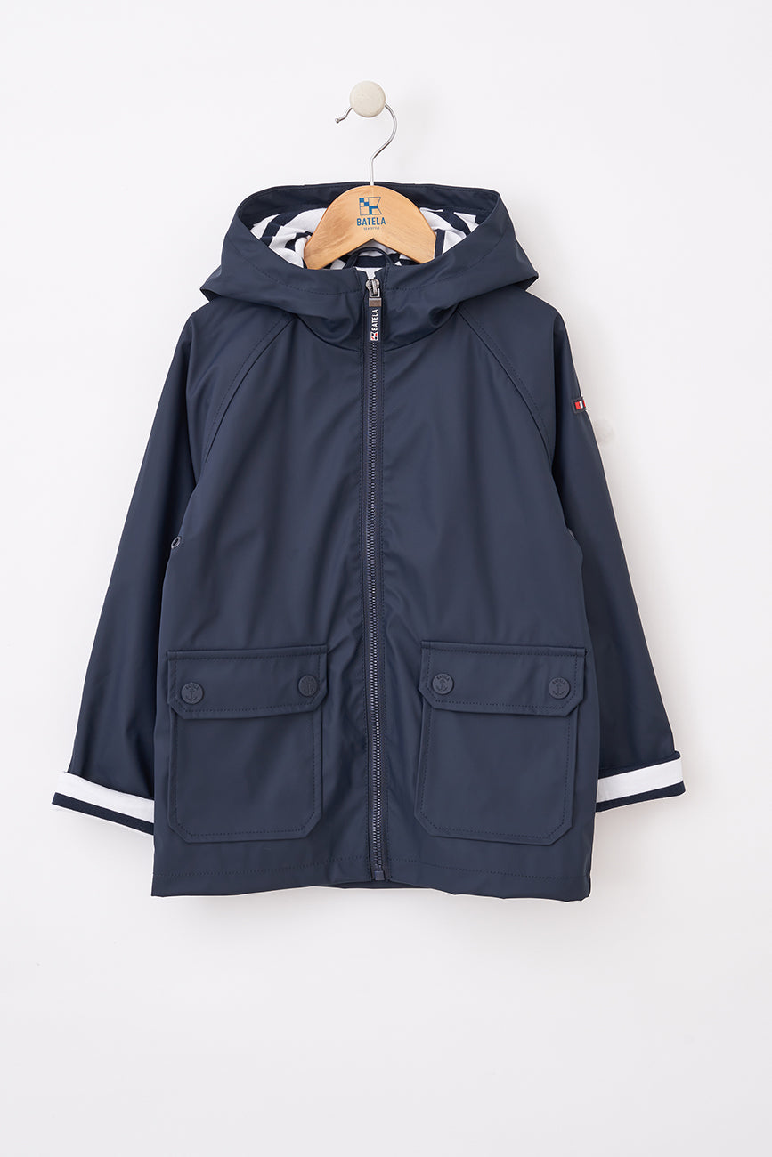 Navy Marinero Waterproof Lined Jacket