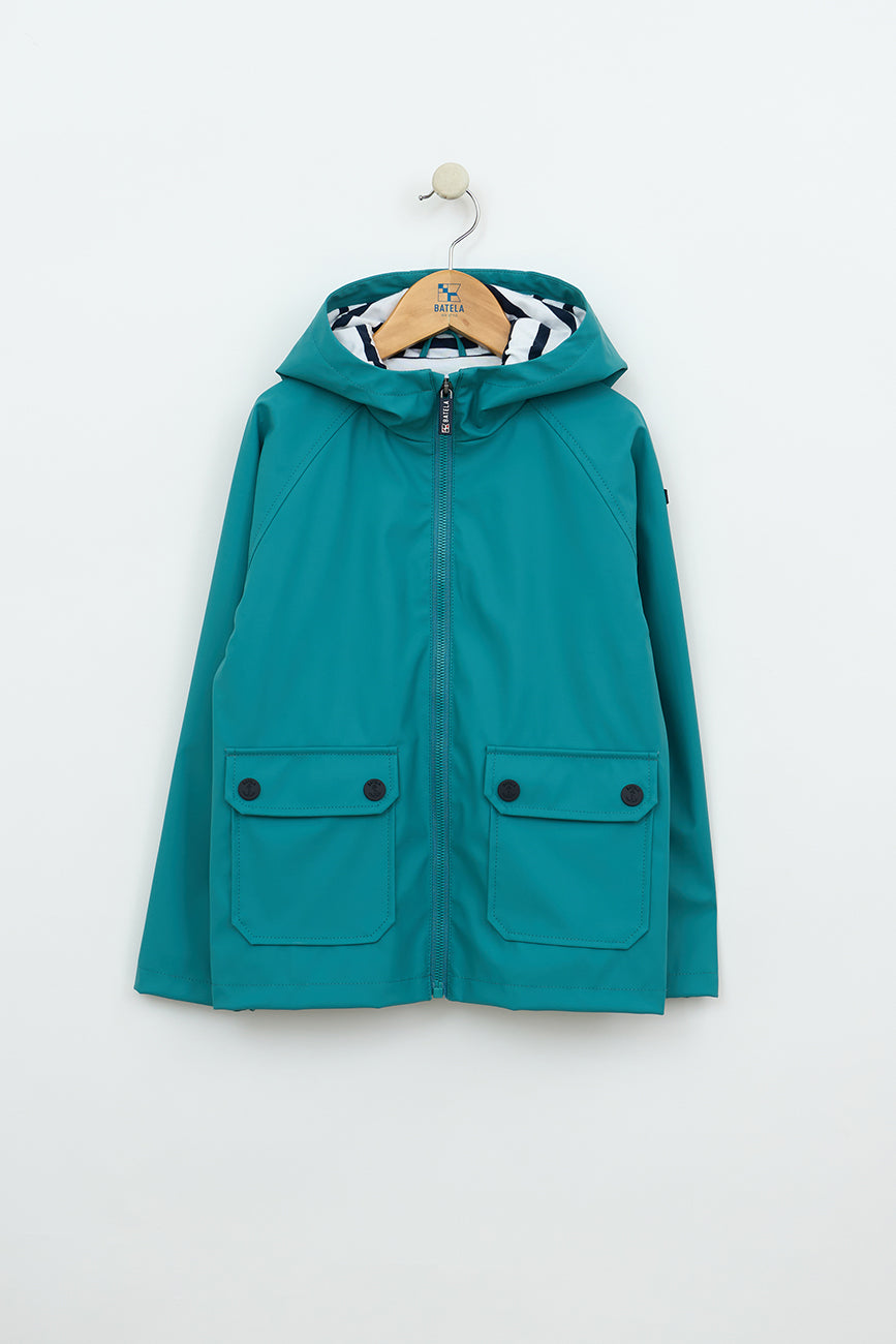 Teal Marinero Waterproof Lined Jacket