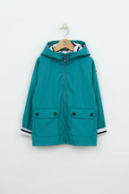 Teal Marinero Waterproof Lined Jacket