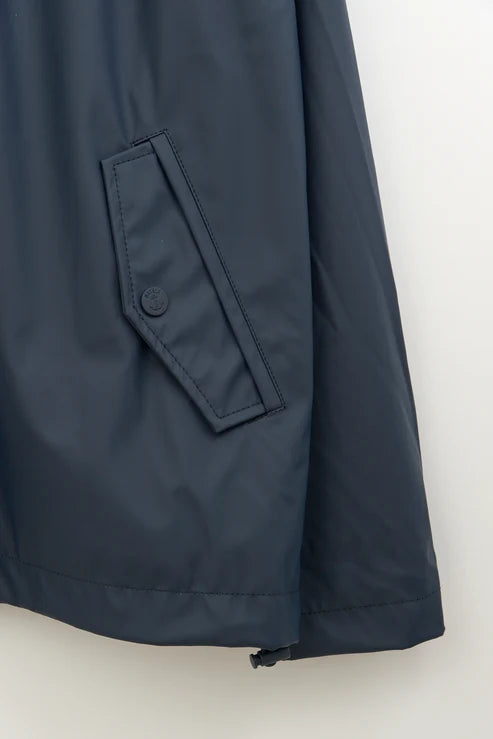 Navy Bermeo Waterproof Lined Jacket