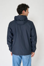 Navy Bermeo Waterproof Lined Jacket