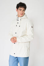 White Costa Waterproof Jacket