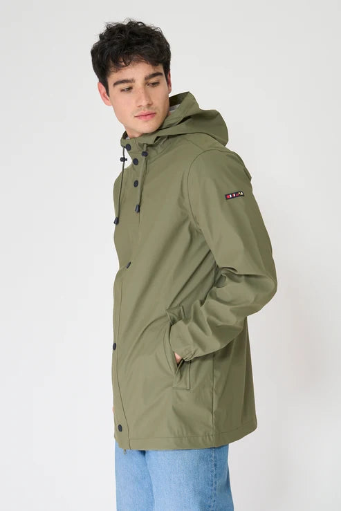 Dusty Olive Costa Waterproof Jacket