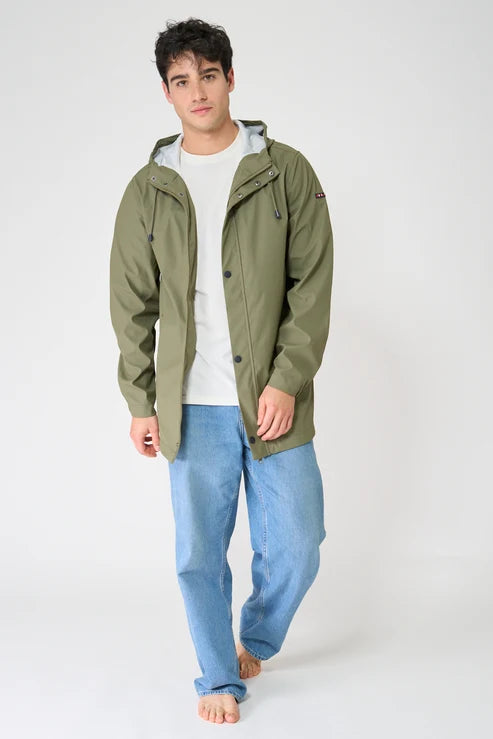 Dusty Olive Costa Waterproof Jacket