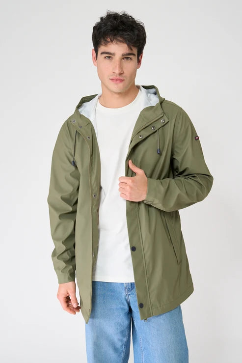 Dusty Olive Costa Waterproof Jacket