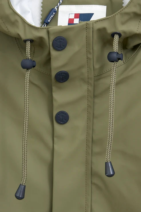 Dusty Olive Costa Waterproof Jacket