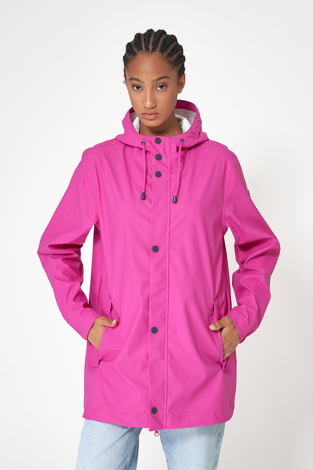 Rose Violet Costa Waterproof Jacket