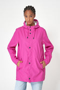 Rose Violet Costa Waterproof Jacket