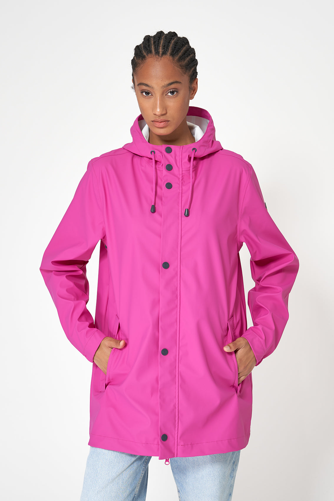 Rose Violet Costa Waterproof Jacket