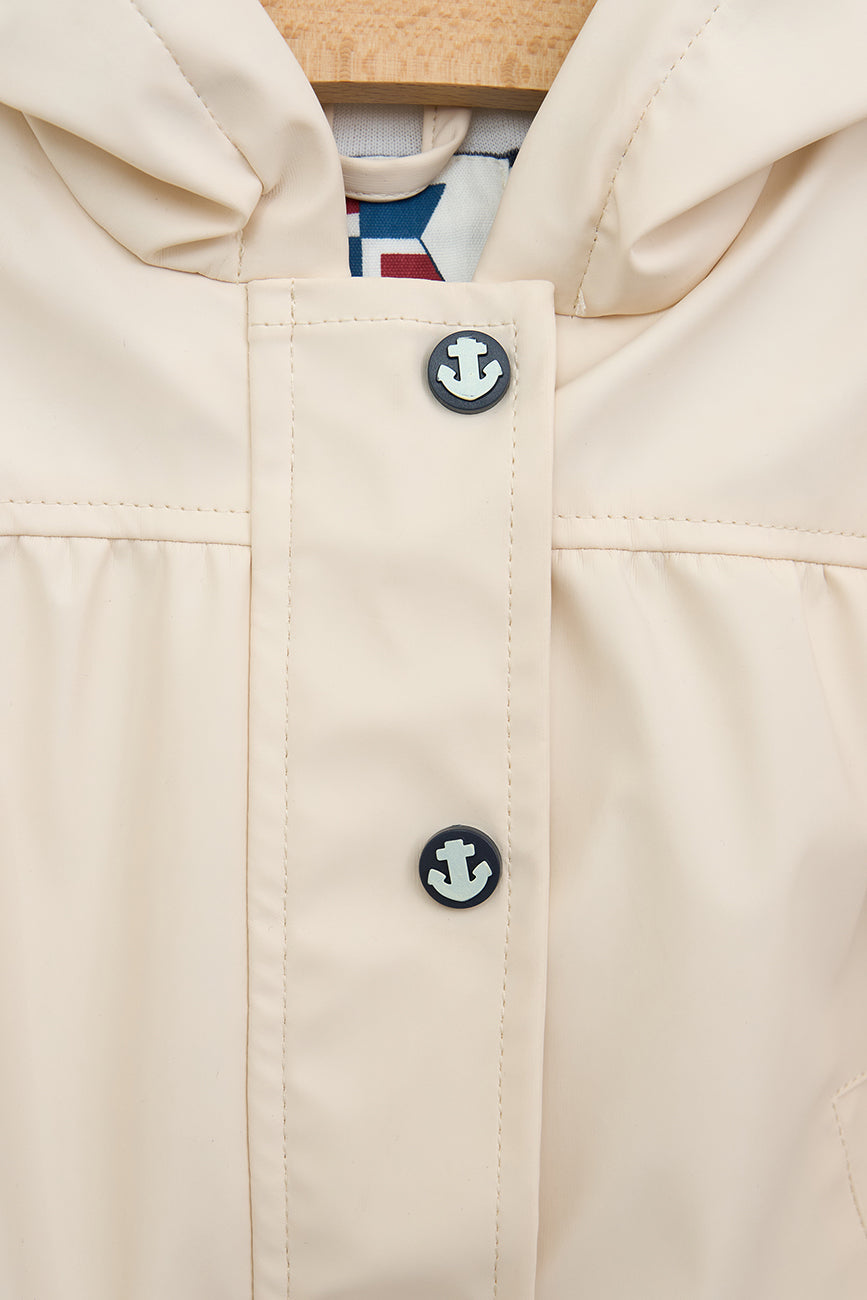 Cream Caracola Waterproof Lined Jacket