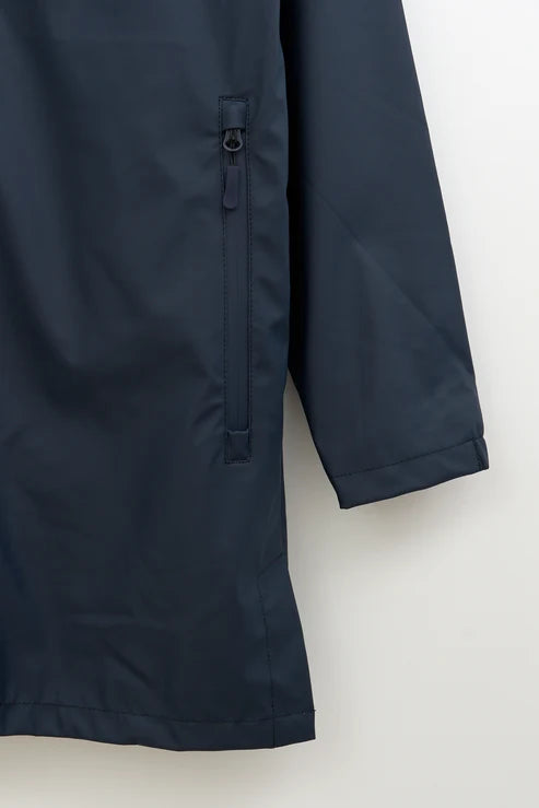 Navy Sevilla Waterproof Lined Jacket