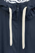 Navy Sevilla Waterproof Lined Jacket