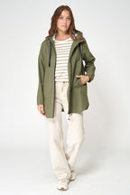 Dusty Olive Malaga Waterproof Jacket