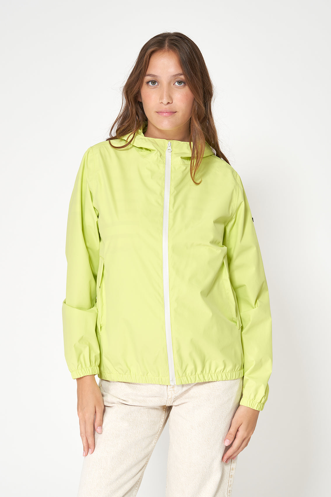 Sunny Lime Palma Packable Waterproof Jacket