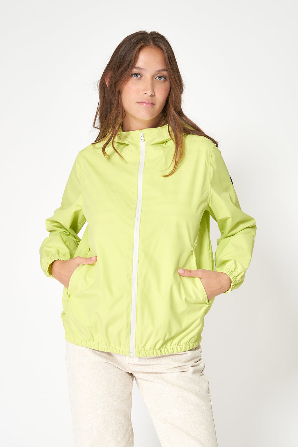 Sunny Lime Palma Packable Waterproof Jacket