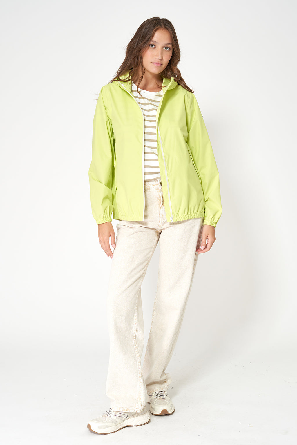 Sunny Lime Palma Packable Waterproof Jacket