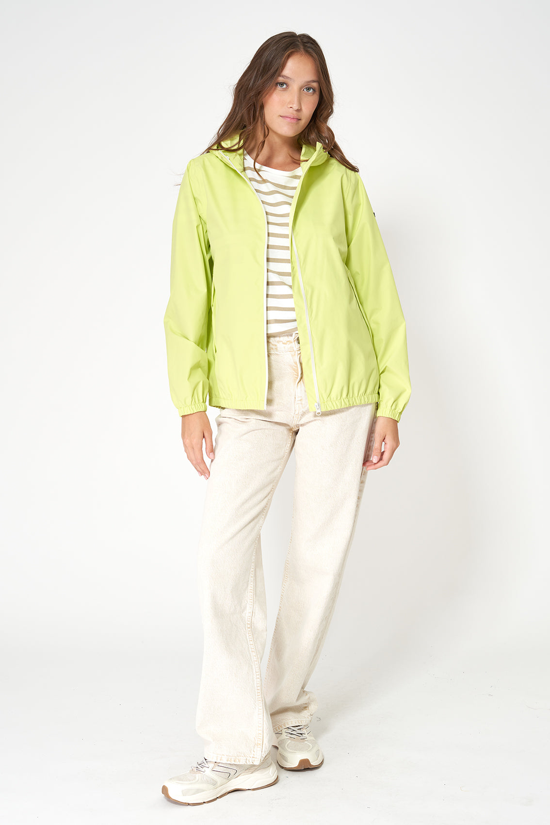 Sunny Lime Palma Packable Waterproof Jacket