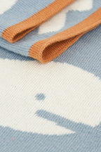 Blue Ballena Cotton Blanket