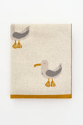 Grey Gaviota Cotton Blanket