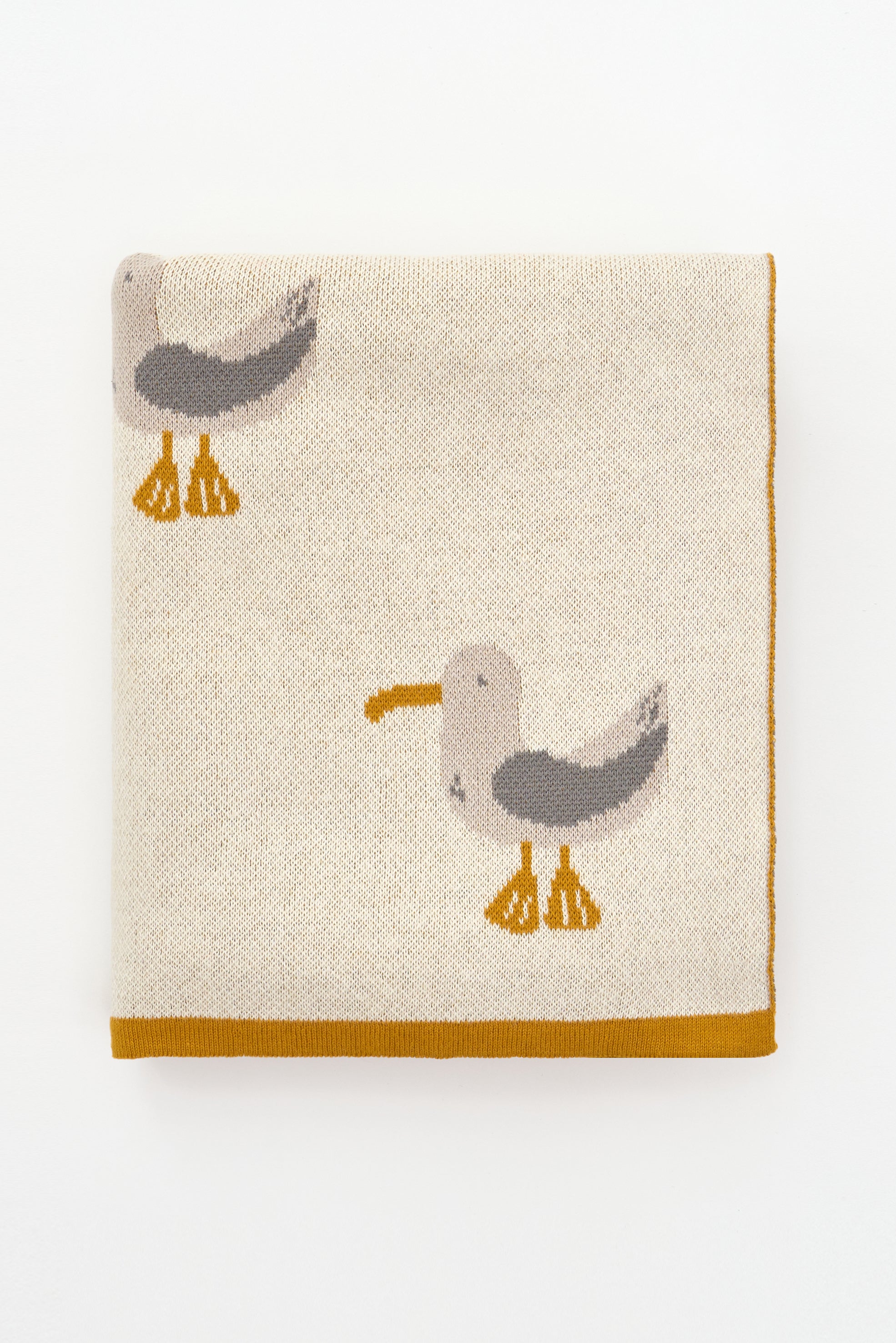 Grey Gaviota Cotton Blanket